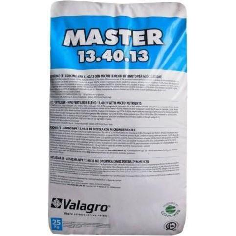 25 kg MASTER 13.40.13 - Fertirriganti microcristallini a solubilità totale ed immediata