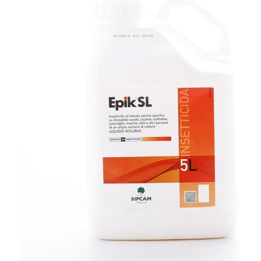 5 Lt Epik SL - Acetamiprid insetticida per cimici e parassiti di vite, arboree, olivo, agrumi e orticole-Farmagrishop.it