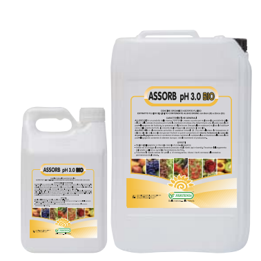 ASSORB pH 3.0 BIO - fertilizzanti di base e fertirriganti per concimazione minerale e per correzione dei suoli alcalini