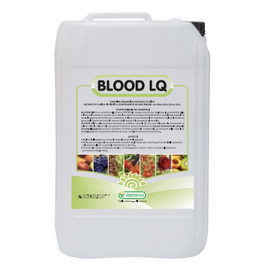 BLOOD 5 PLUS - concimi organici a base di sangue liquido ad alto contenuto di azoto organico ed aminoacidi