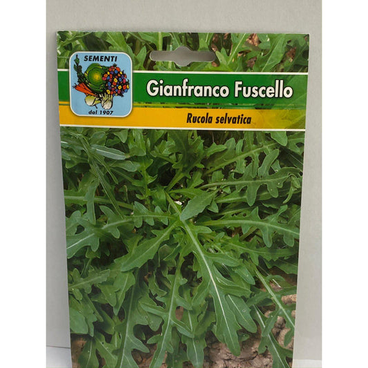 Busta da 20 gr di Semi di Rucola selvatica-Farmagrishop.it