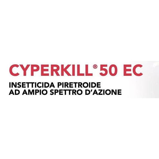 Cyperkill 50 EC 1 lt insetticida piretroide dotato di ottimo potere abbattente-Farmagrishop.it