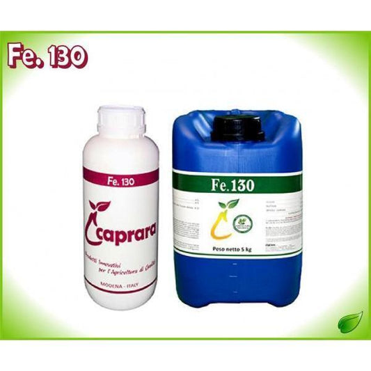 Fe 130 - concime (chelato di ferro DTPA) particolare formulazione liquida altamente assimilabile dalle foglie-Farmagrishop.it