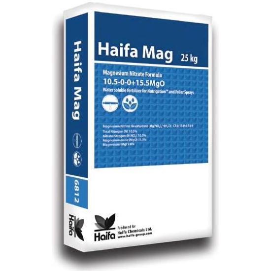 Haifa Mag Nitrato di magnesio - Nitrato di Magnesio esaidrato completamente idrosolubile. Si presenta in forma di lenticelle