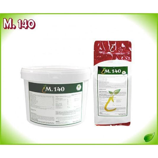 M. 140 - concime microgranulare utilizzato sia per interventi curativi su tutte le colture con carenze di microelementi nutritivi
