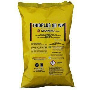 Mannino Thioplus 80WP Zolfo Idrosospendibile Concime Agricoltura Biologica 1 Kg-Farmagrishop.it