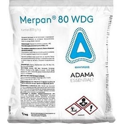 Merpan® 80 WDG Fungicida organico per la difesa di pomacee e drupacee