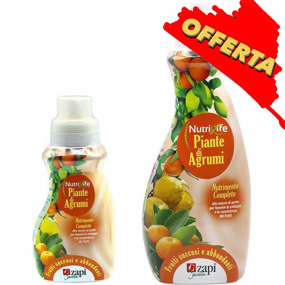 NUTRILIFE PIANTE DI AGRUMI LIQUIDO - Nutrimento liquido completo e specifico.-Farmagrishop.it