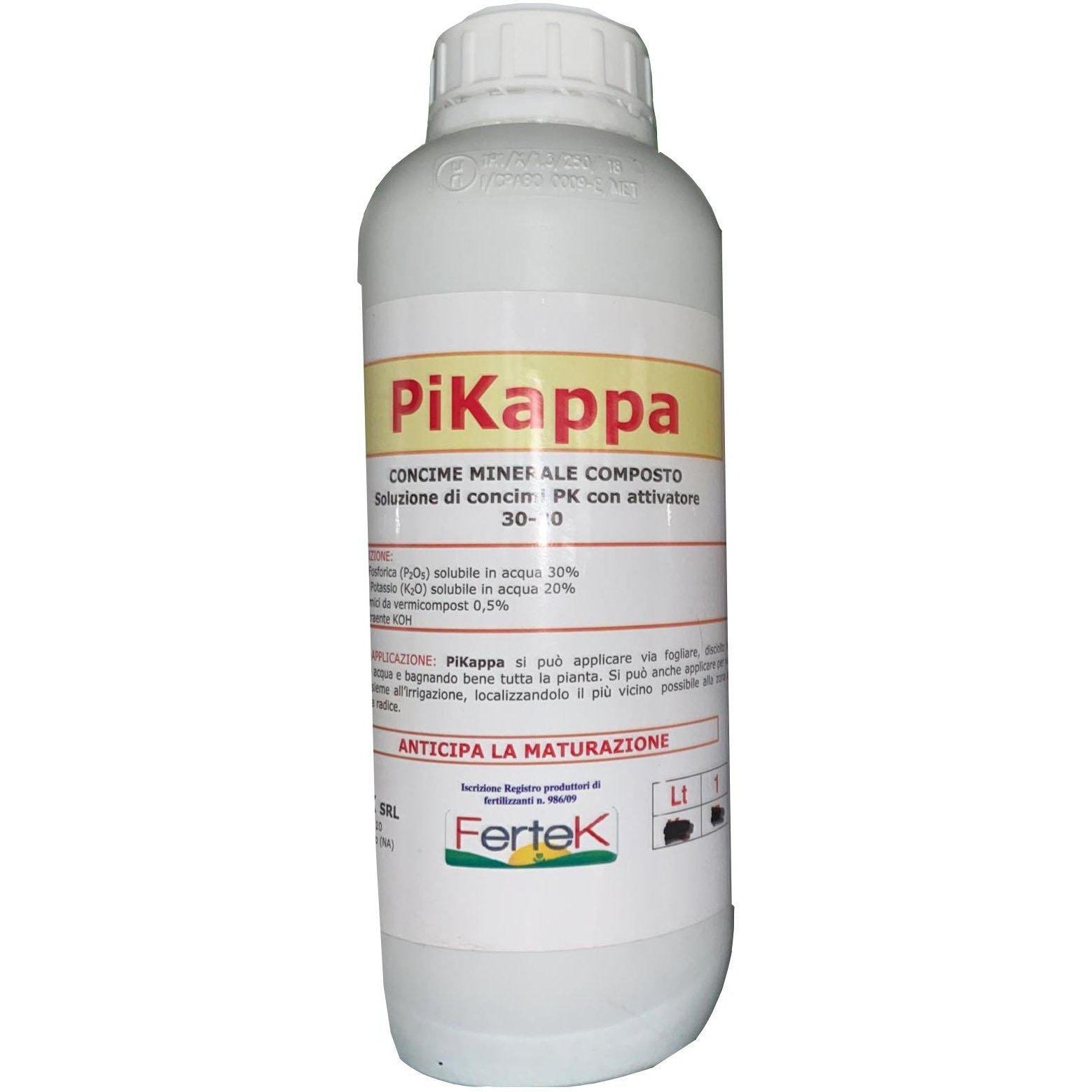 PIKAPPA - concime minerale composto da soluzione di concimi PK con attivatore 30-20