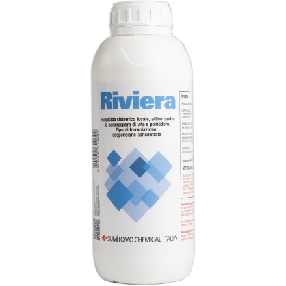RIVIERA - Fungicida sistemico locale, attivo contro la peronospora di vite e pomodoro