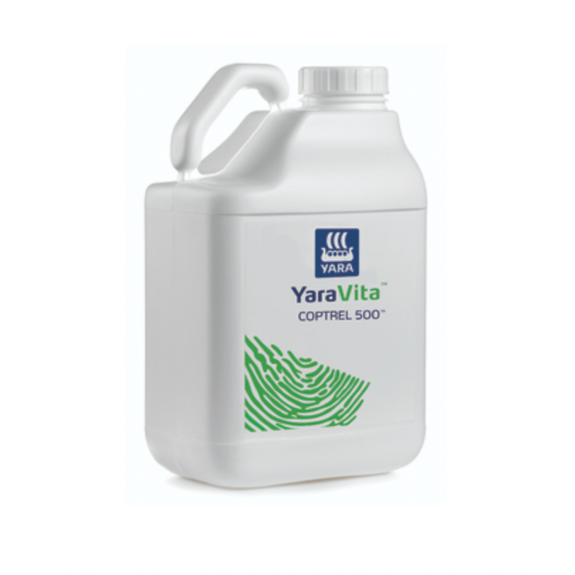YaraVita COPTREL 500 - contenuto di Rame 5 volte maggiore rispetto ai comuni chelati liquidi